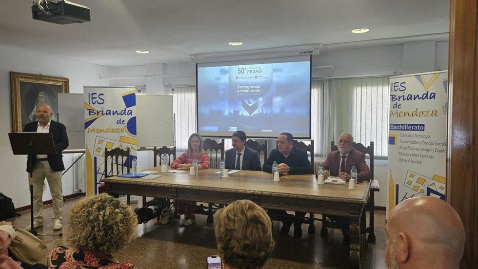 El 50 Congreso de la Federación de Asociaciones de Directivos de Centros Educativos Públicos (Fedadi) celebrado en Guadalajara.