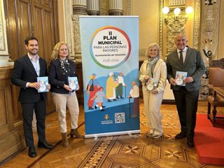 Presentación del Plan de Mayores 2026-2029 del Ayuntamiento de Valladolid.