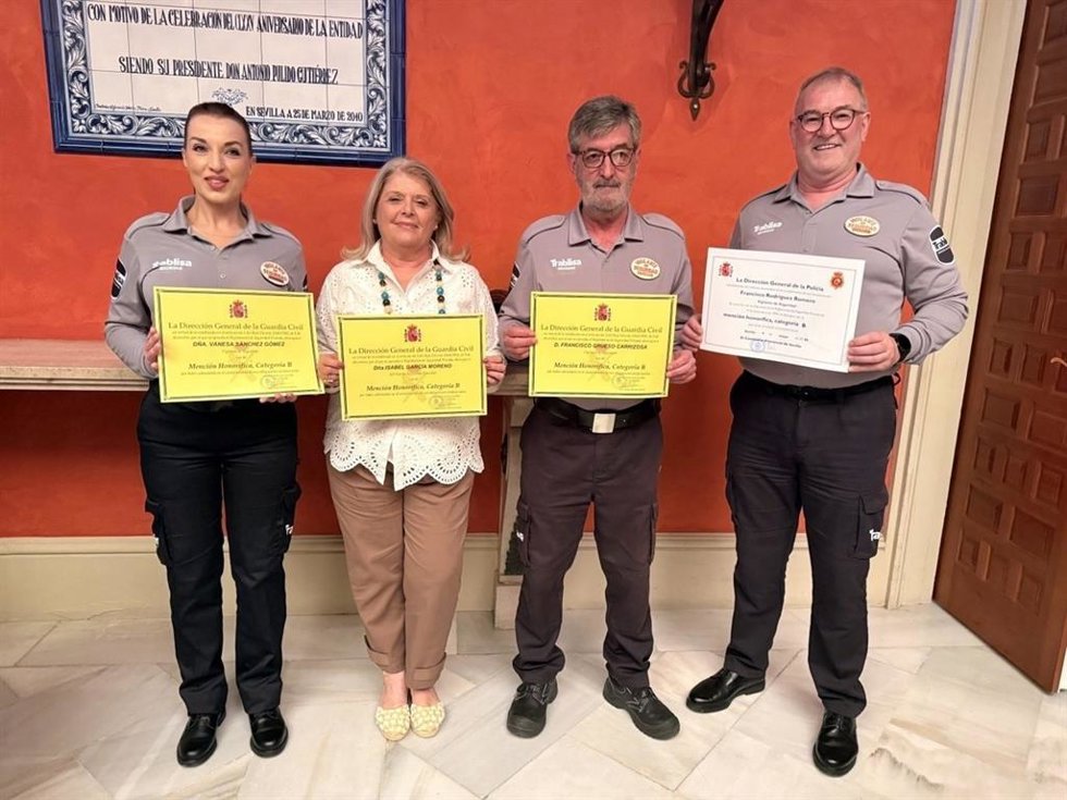 Menciones honoríficas de Correos por la colaboración con las Fuerzas y Cuerpos de Seguridad del Estado.