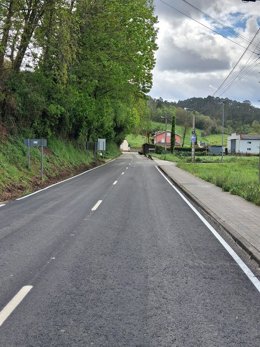 Obras finalizadas en la AS-219, en Luarca.