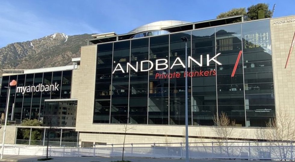 Archivo - Vista de la sede de Andbank
