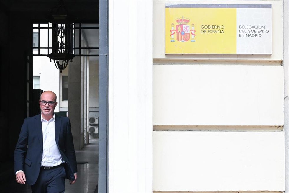 El delegado del Gobierno de España en la Comunidad de Madrid, Francisco Martín