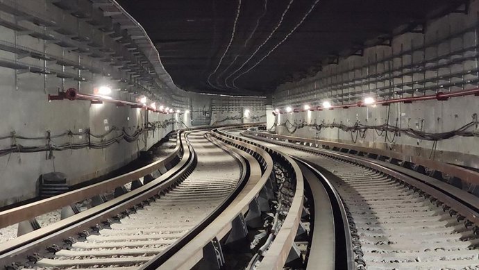 Archivo - Línea de metro de México.