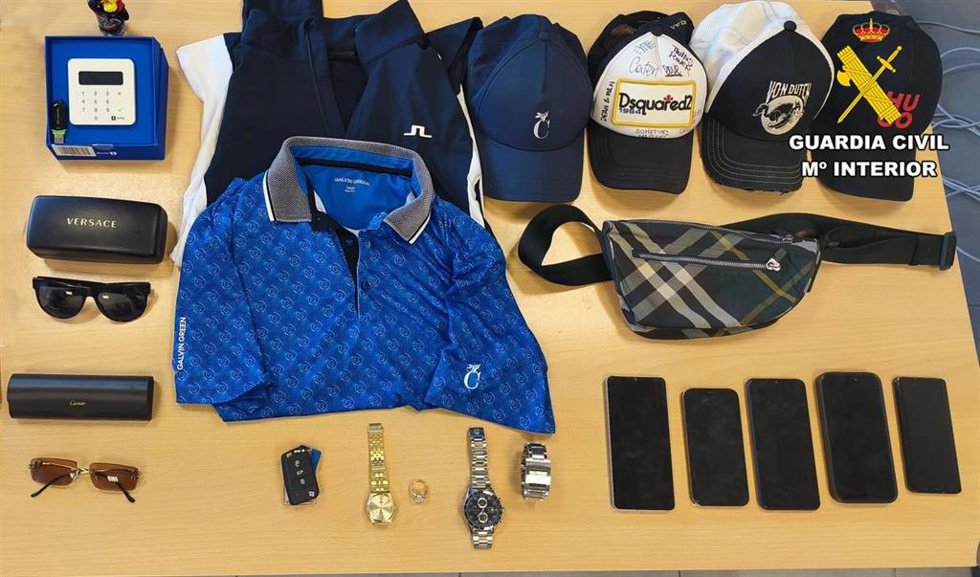 Detenido el líder de una banda criminal que robaba a turistas en campos de golf de Mallorca