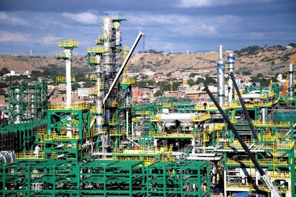 Archivo - Refinería de Talara, operada por Petroperú.