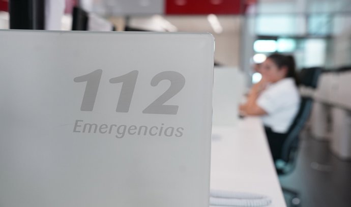 Archivo - Sala del 112.