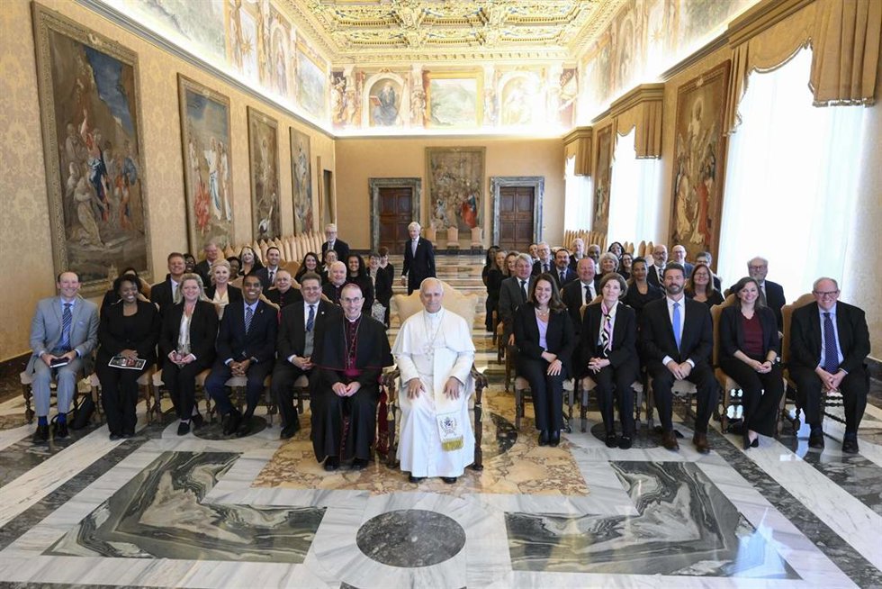 El Papa recibe en audiencia a la Catholic Charities USA.
