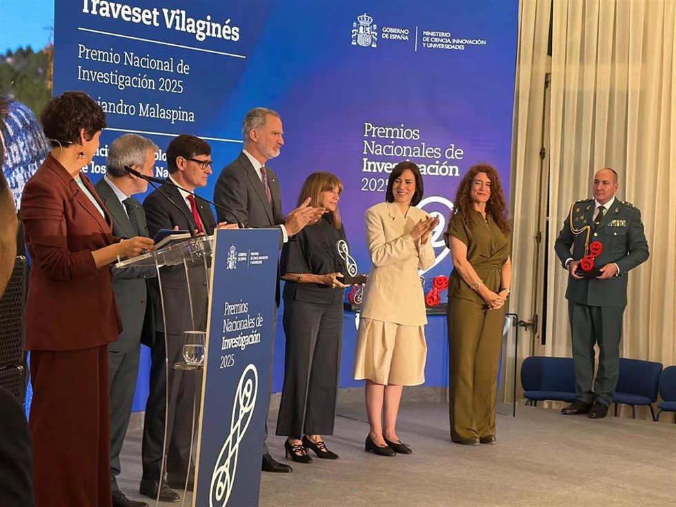 Anna Traveset recibe el Premio Nacional de Investigación en Ciencias y Tecnologías de los Recursos Naturales