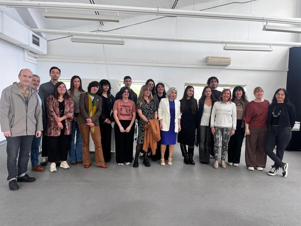 Presentación de las ocho propuestas seleccionadas en la VIII Convocatoria del programa de residencias LABoral_Impulsa, de Gijón Impulsa y LABoral Centro de Arte y Creación Industrial.
