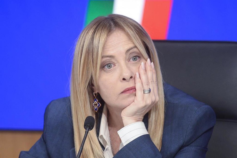 La primera ministra de Italia, Giorgia Meloni