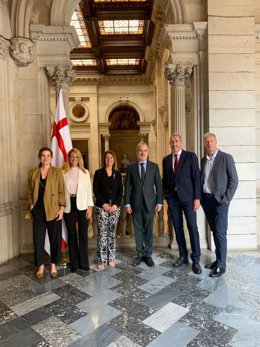 Reunión del Ayuntamiento y el ICAB