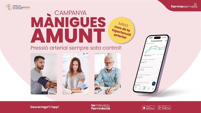 Imagen de la campaña 'Mànigues amunt'.
