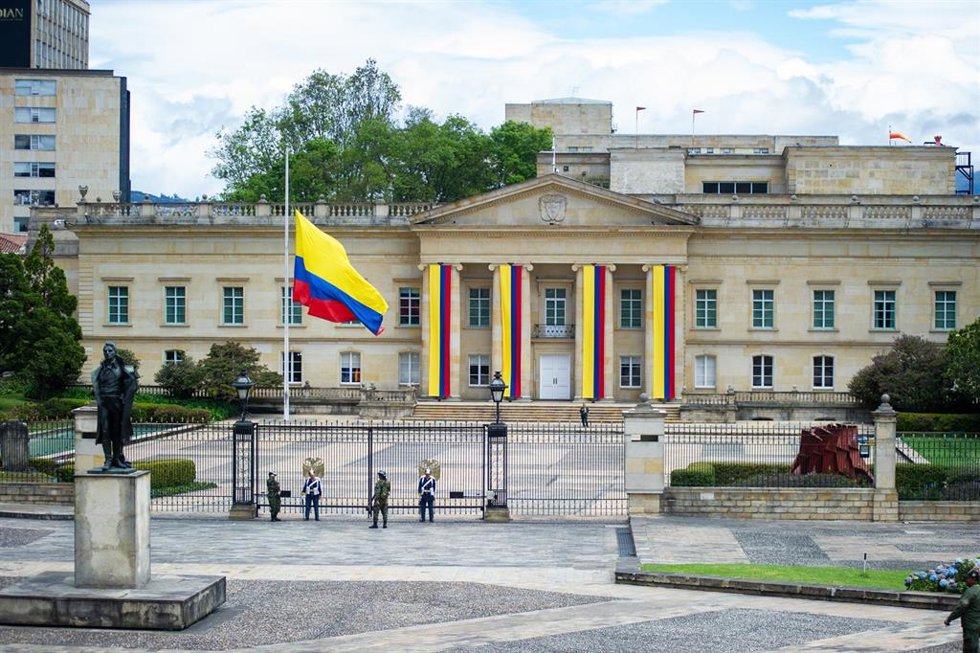 Archivo - Palacio de Nariño, sede de la Presidencia de Colombia