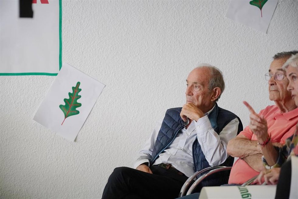 Archivo - El fundador de Eusko Alkartasuna (EA), Carlos Garaikoetxea.