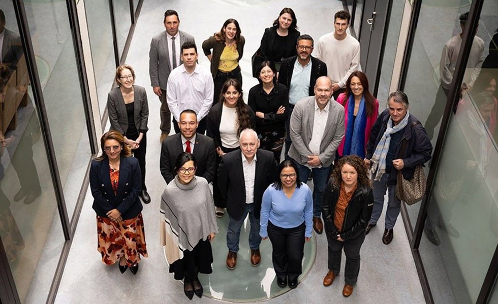 El grupo de la UPNA que ha intervenido en el proyecto S-xenometer, en las jornadas de resultados celebradas en la UPNA
