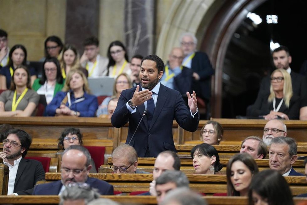 Ignacio Garriga en el Parlament, en una imagen de archivo