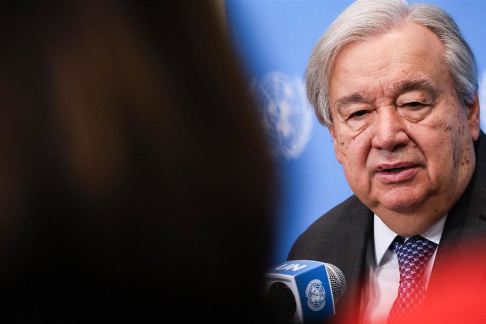 El secretario general de la ONU, António Guterres