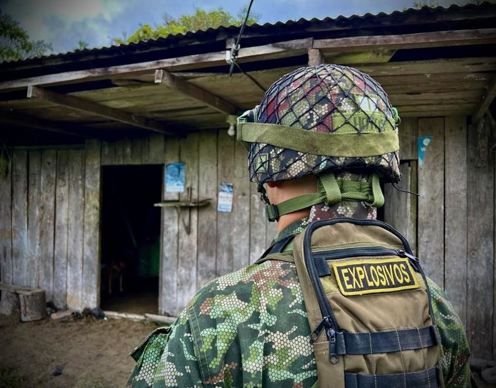 Un militar del Ejército de Colombia (archivo)