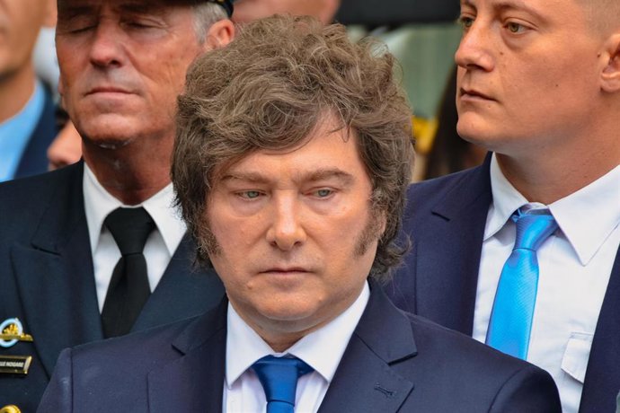 Archivo - El presidente de Argentina, Javier Milei, en una imagen de archivo