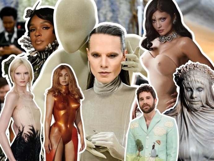 De Heidi Klum a Jordan Roth: los 'looks' más impresionantes de la MET Gala 2026 que rinden homenaje al arte y la moda