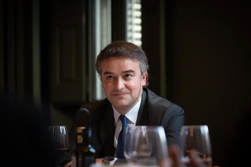 Archivo - El exjefe del Gabinete del Presidente del Gobierno Iván Redondo participa en un almuerzo-coloquio organizado por el Círculo Ecuestre, en el Círculo Ecuestre, a 16 de noviembre de 2021, en Barcelona, Catalunya (España). El Círculo Ecuestre ha org