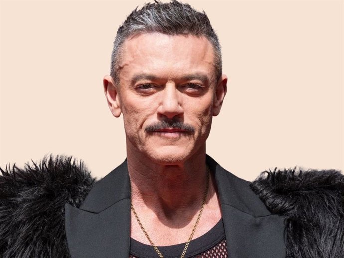 Luke Evans en la premier de 'The Rocky Horror Show' en Nueva York