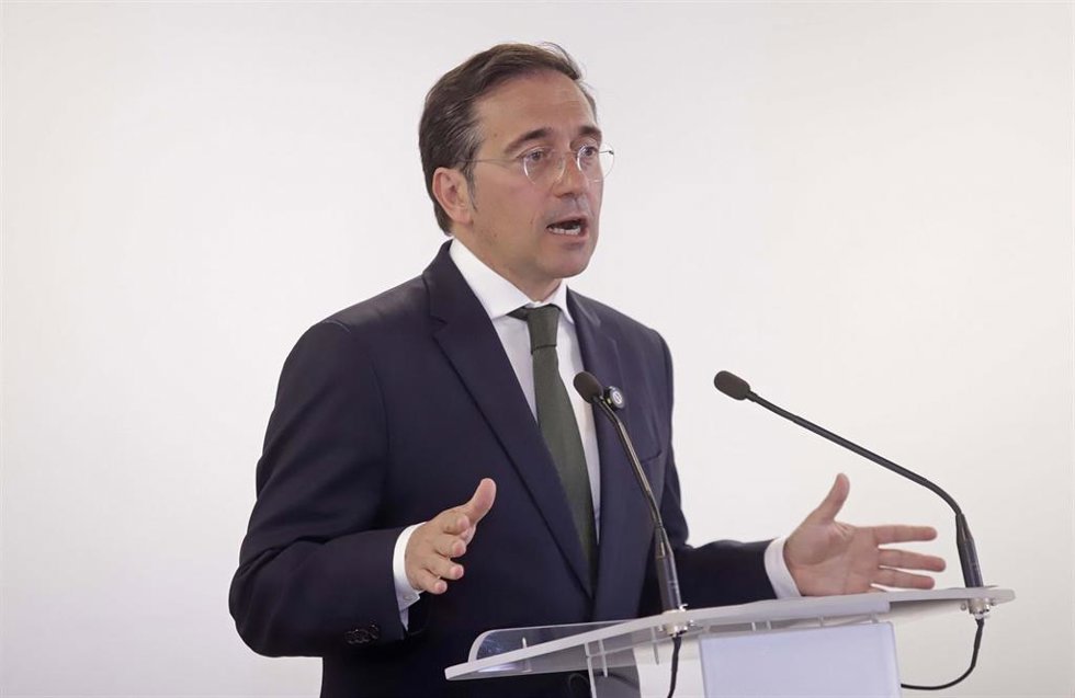 El ministro de Asuntos Exteriores, Unión Europea y Cooperación, José Manuel Albares,