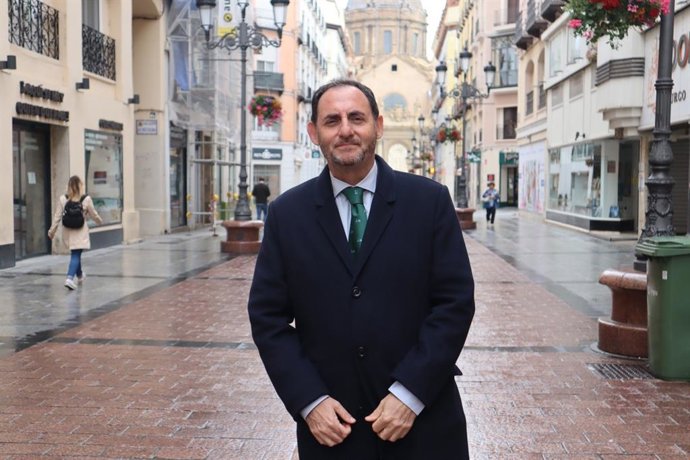 El candidato de Vox a senador por designación autonómica de Aragón, Javier Alonso.