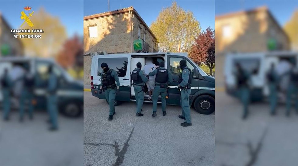Detención de seis presuntos miembros de Latin King en Galapagar