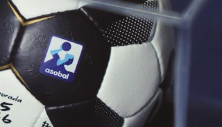 Archivo - Balón de la Liga ASOBAL