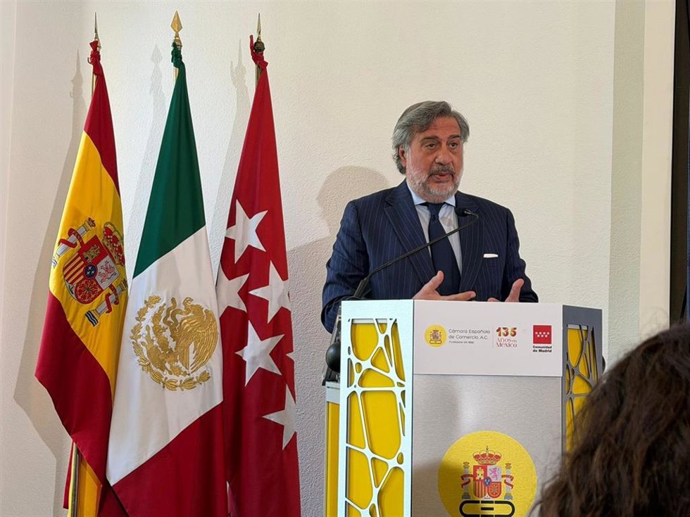 El presidente de la Cámara Oficial de Comercio, Industria y Servicios de Madrid, Ángel Asensio