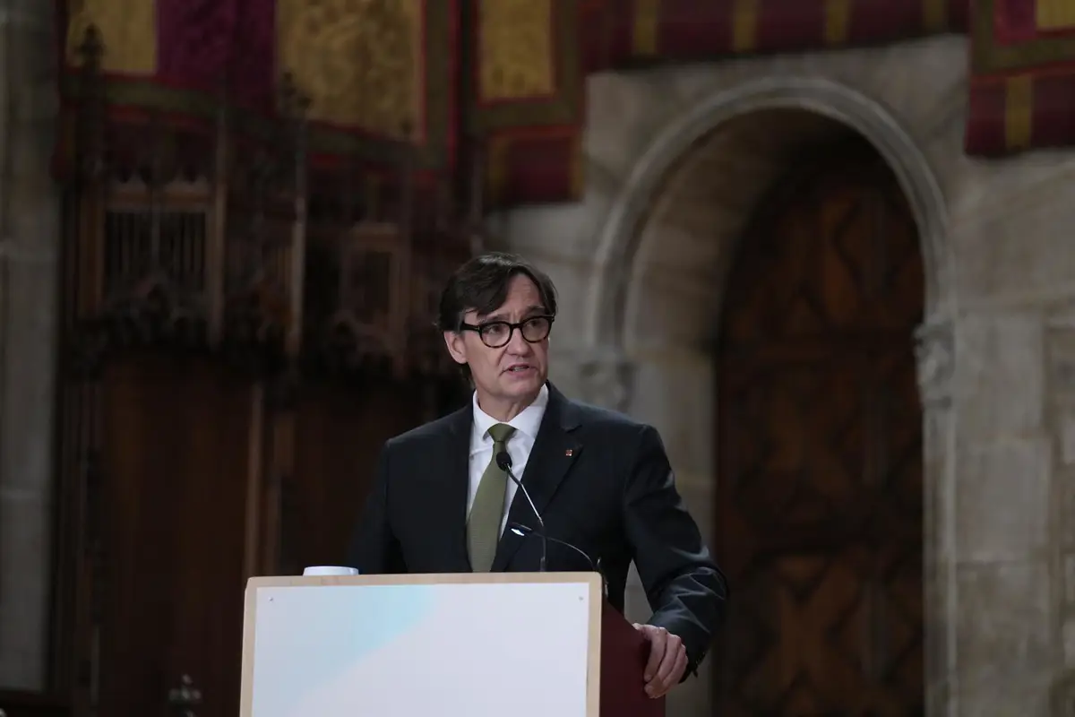 Salvador Illa, presidente de la Generalitat de Catalunya