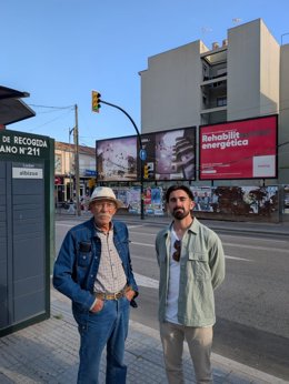 El candidato de Adelante Andalucía por la provincia de Málaga en las próximas elecciones autonómicas de 2026, Luis Rodrigo, en la zona de El Palo.