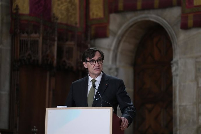 El president de la Generalitat de Catalunya, Salvador Illa