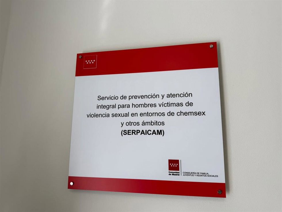 Abre el centro especializado en la atención a víctimas de agresión sexual masculina en la Comunidad de Madrid.