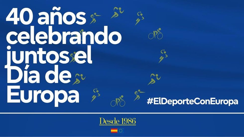 CSD y LaLiga se unen al 40 aniversario de la entrada de España en la UE