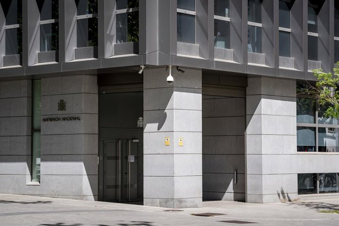 Façana de l'Audiència Nacional, a Madrid