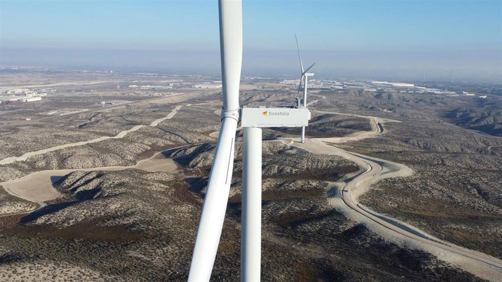 Forestalia construirá 13 aerogeneradores en Tosos con una capacidad conjunta de 77,9 MW.