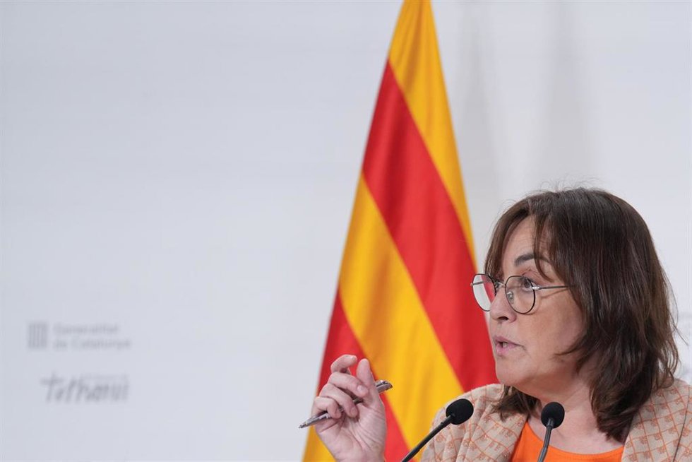 La portavoz del Govern, Silvia Paneque, en una imagen de archivo