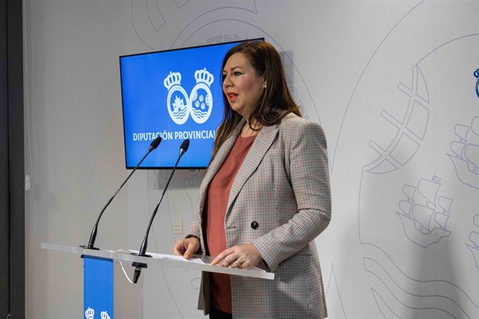 La portavoz del grupo popular en la Diputación, Rocío Moreno.