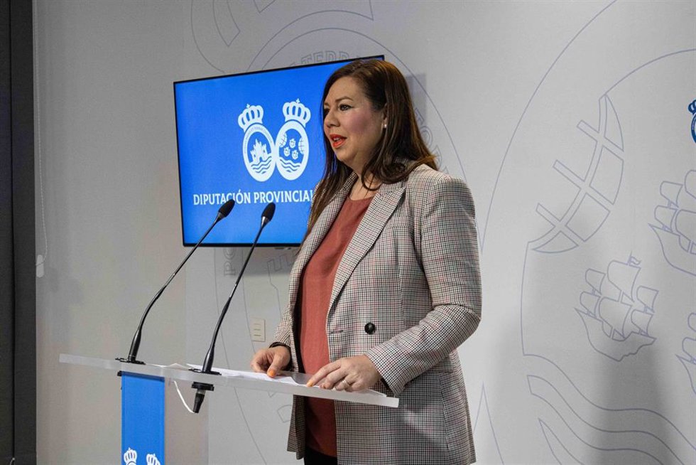 La portavoz del grupo popular en la Diputación, Rocío Moreno.