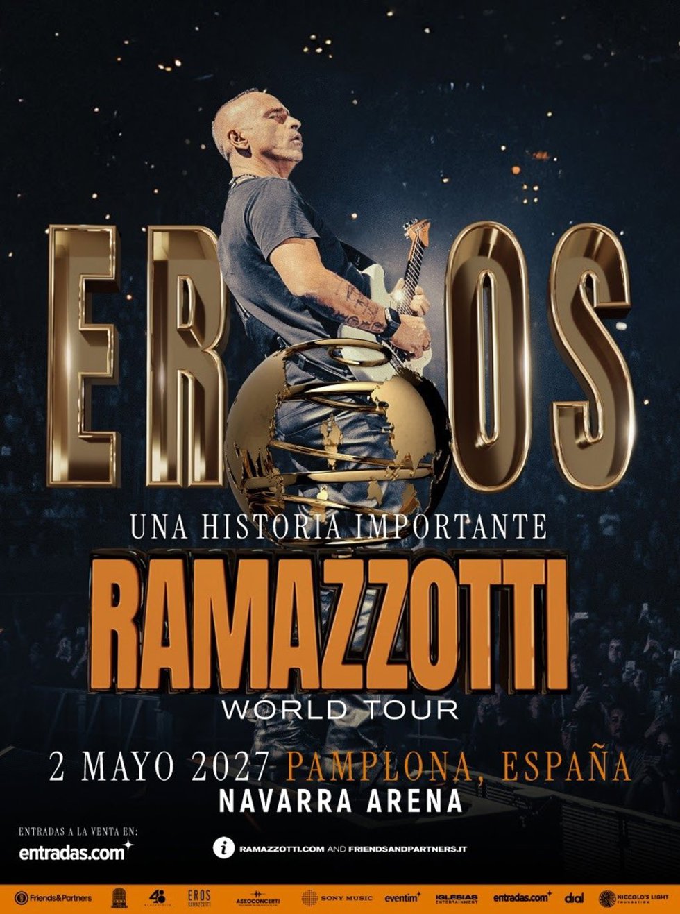 Archivo - Cartel del concierto.