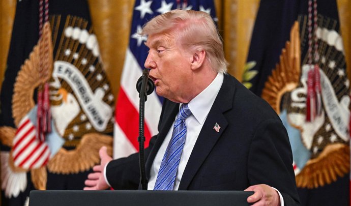 Donald Trump, presidente de Estados Unidos. 