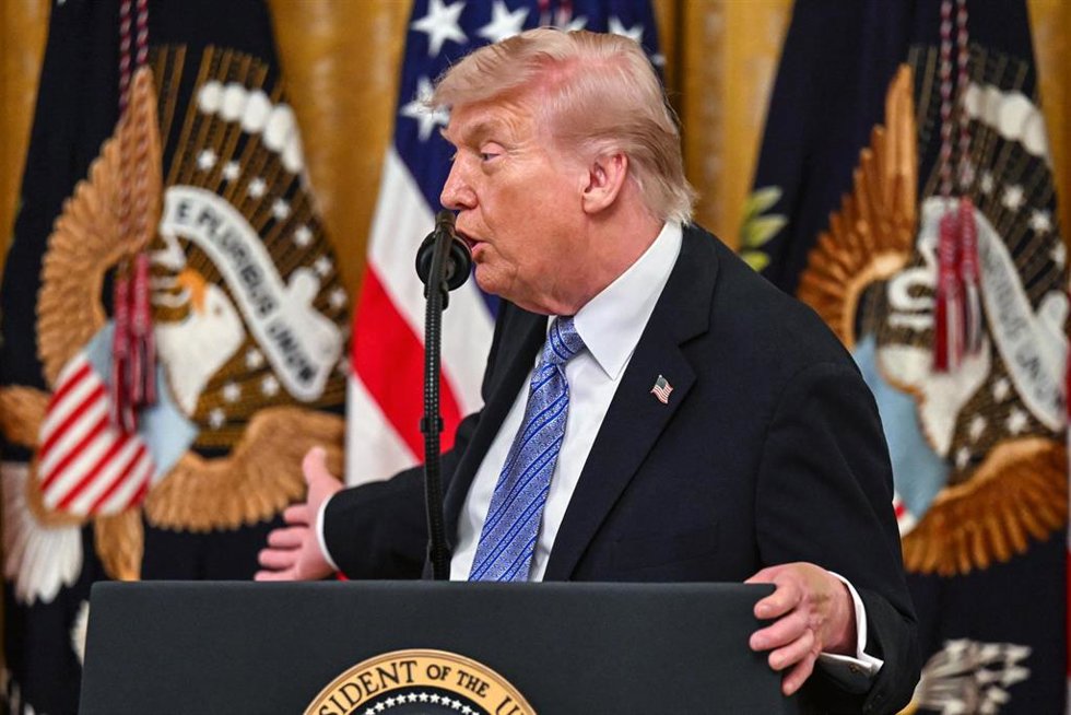 Donald Trump, presidente de Estados Unidos. 