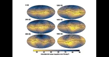 Detectan que la Tierra ya registró una anomalía geomagnética similar a la del Atlántico Sur hace 2.000 años