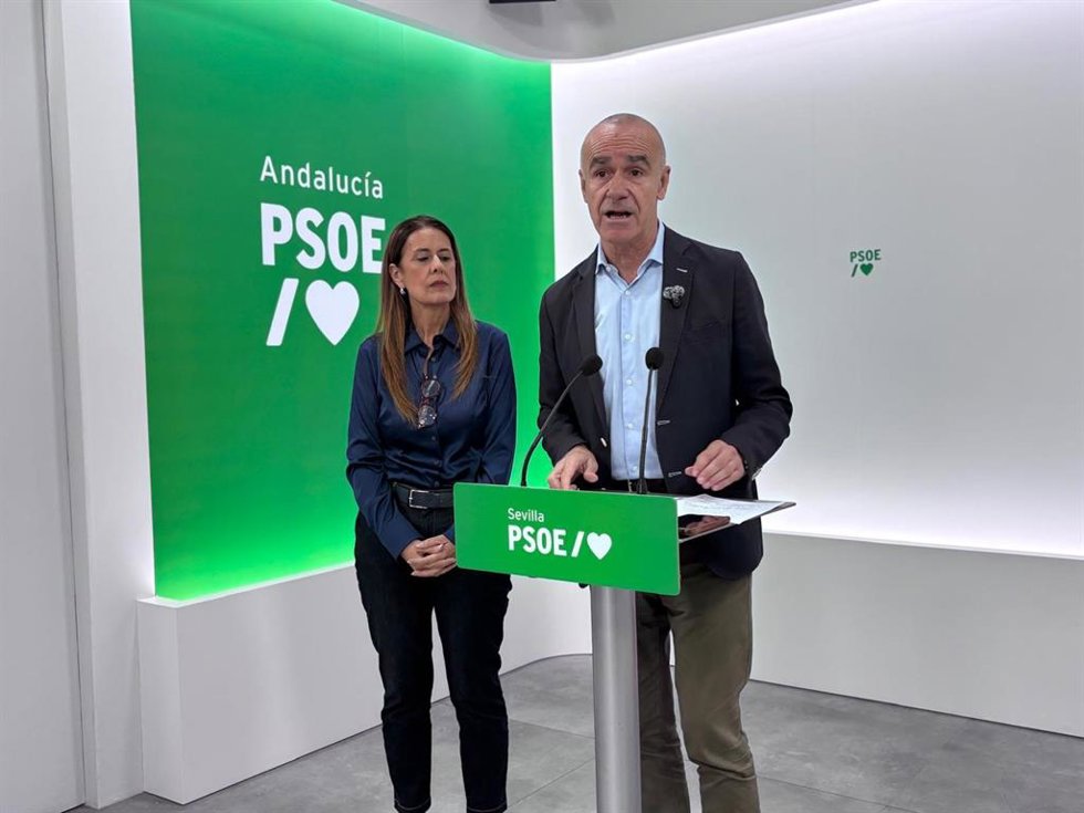 El portavoz del Grupo Municipal Socialista en el Ayuntamiento de Sevilla, Antonio Muñoz
