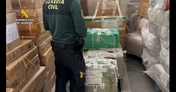 La Guardia Civil interviene productos falsificados por valor de un millón de euros en Cobo Calleja