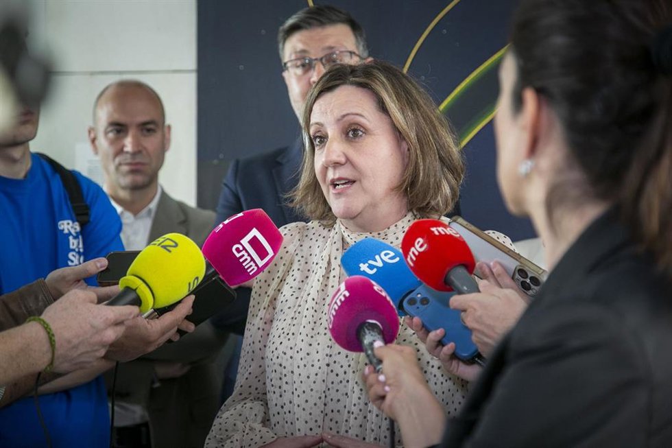 La consejera de Economía, Empresas y Empleo de Castilla-La Mancha, Patricia Franco