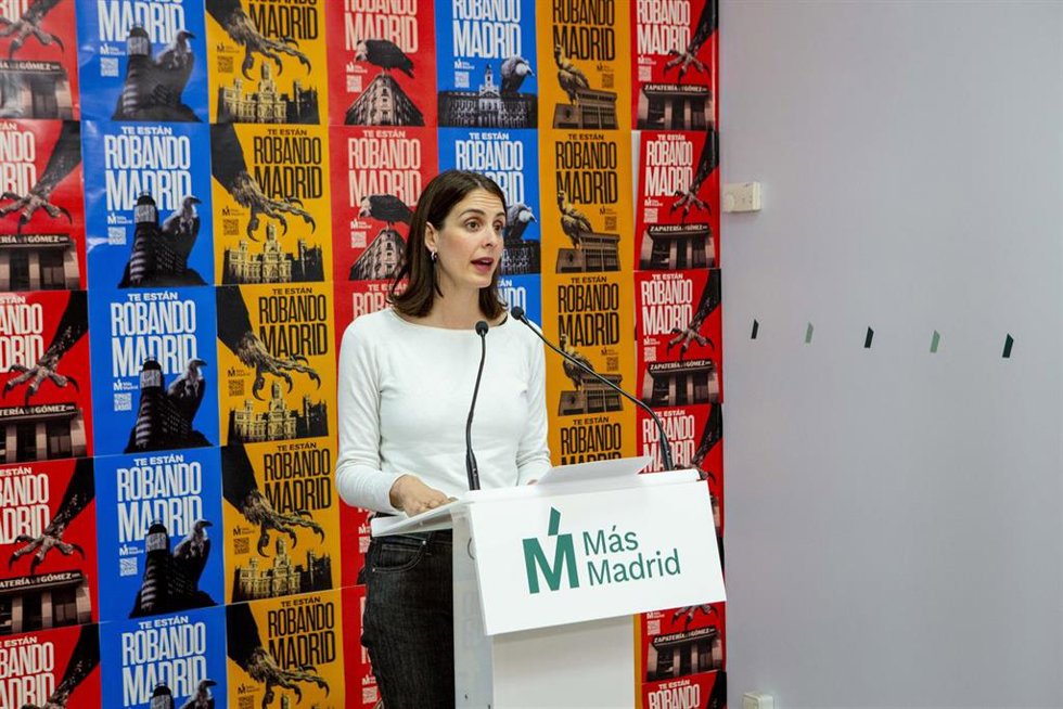Archivo - La portavoz de Más Madrid en el Ayuntamiento, Rita Maestre