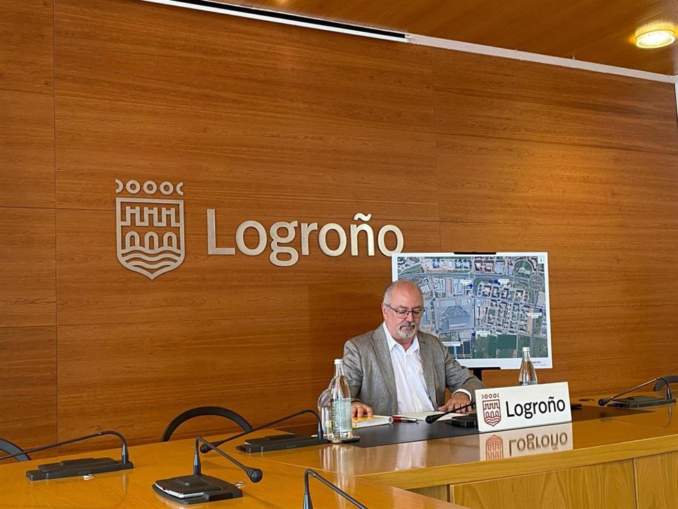 Archivo - El hasta ahora concejal de Medio Ambiente del Ayuntamiento de Logroño, Jesús López.